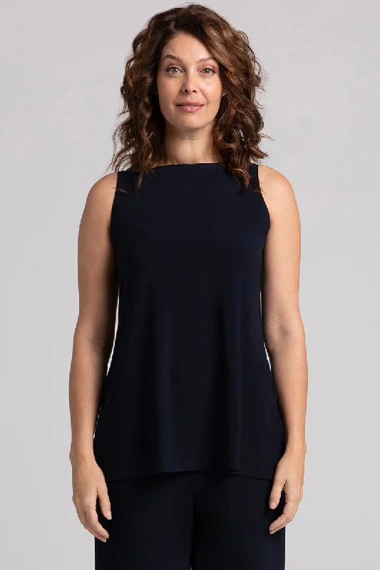 Sleeveless Nu Ideal Tunic | Navy