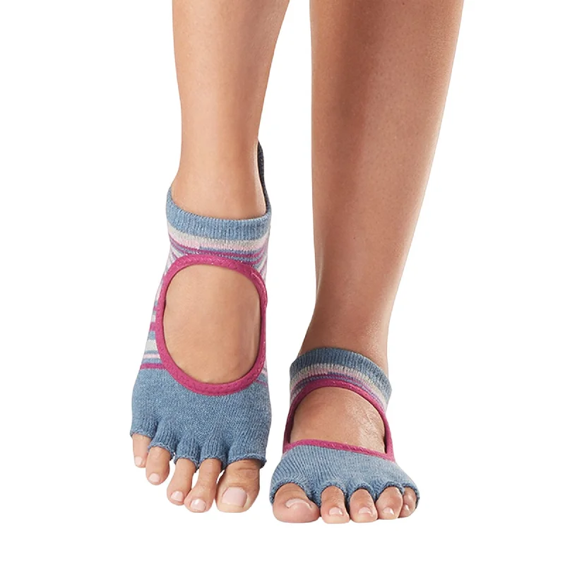 Toesox Womens/Ladies Bellarina Gypsy Half Toe Socks