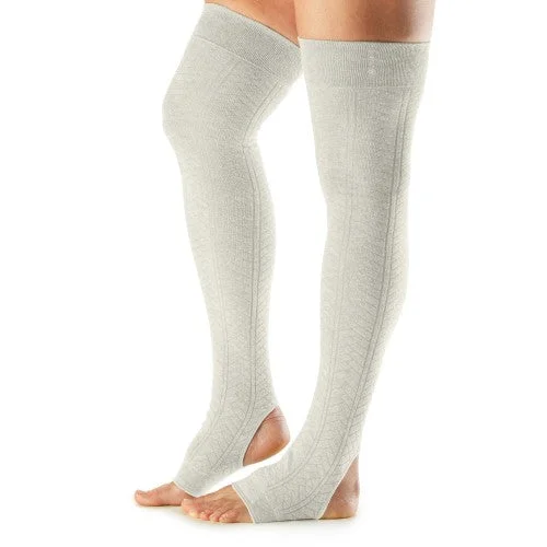 Toesox Womens/Ladies Open Heel Leg Warmers